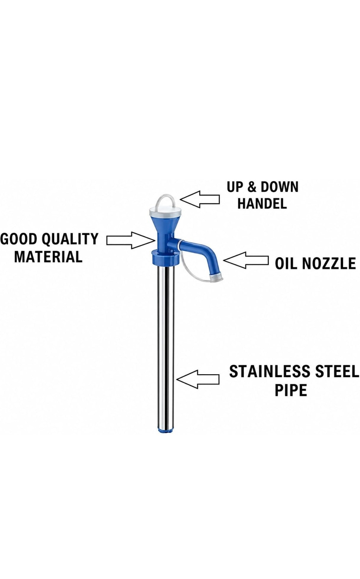 Stainless Steel  Hand Oil Pump