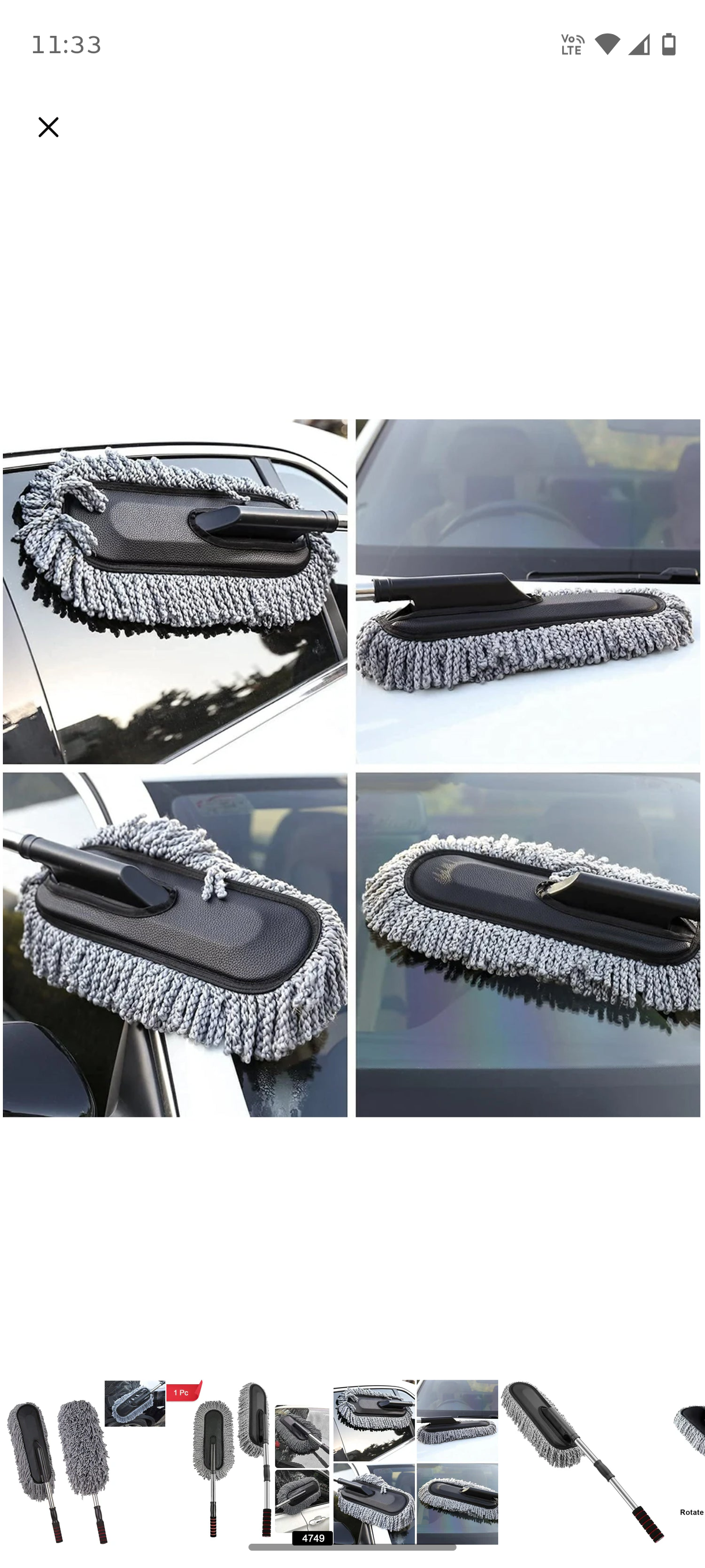 ✨ Super Quality Microfiber Car Duster 🚗
Ultra Soft • Scratch Free • Premium Finish 💯