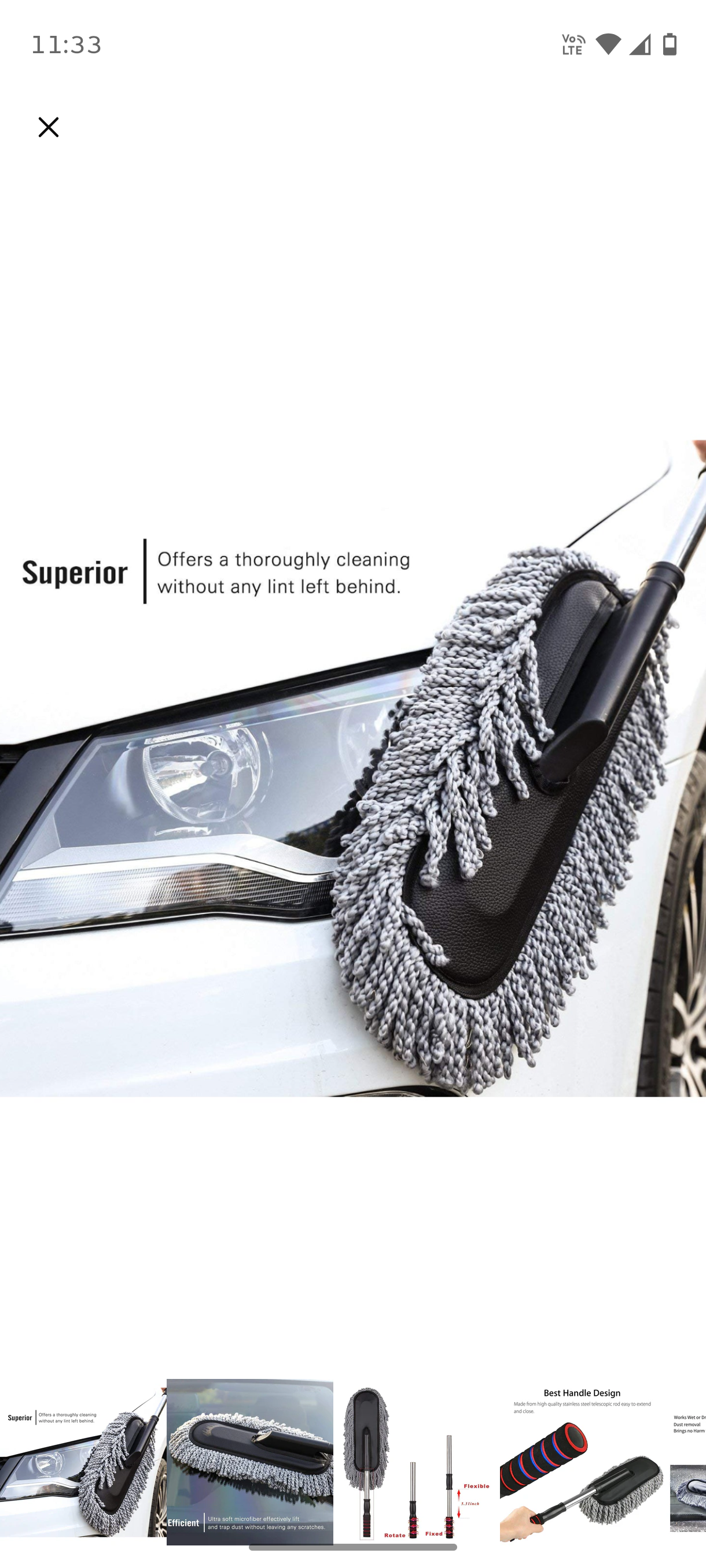✨ Super Quality Microfiber Car Duster 🚗
Ultra Soft • Scratch Free • Premium Finish 💯