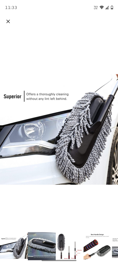 ✨ Super Quality Microfiber Car Duster 🚗
Ultra Soft • Scratch Free • Premium Finish 💯