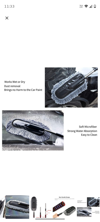 ✨ Super Quality Microfiber Car Duster 🚗
Ultra Soft • Scratch Free • Premium Finish 💯