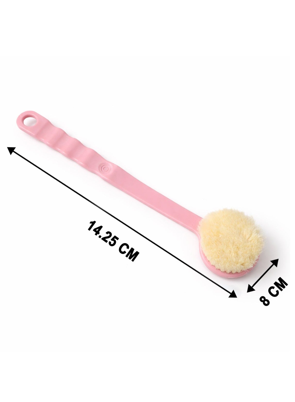 Back Scrubber For Shower Dry Body Brush Back Brush Long Handle (1 Pc  B Grade)